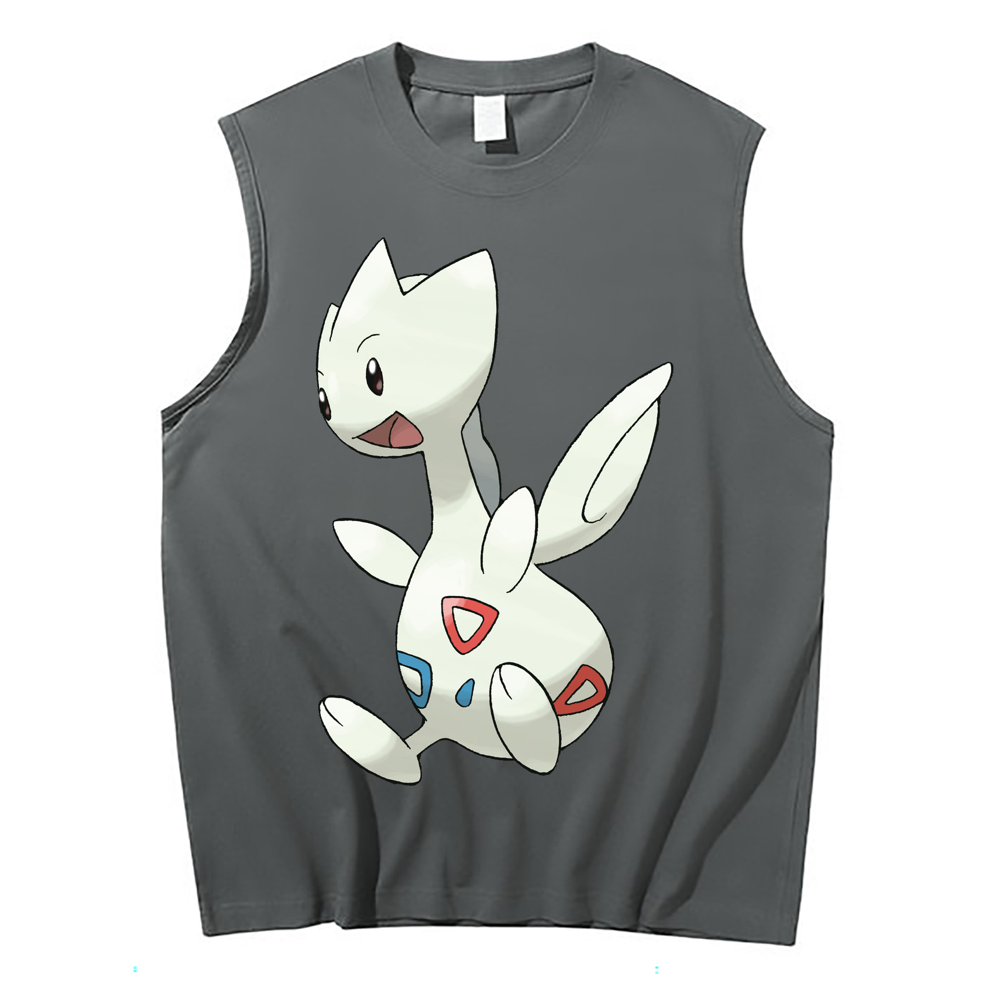 （画像用） ポケットモンスター Pokémon コットン100％タンクトップ（フロントプリント）